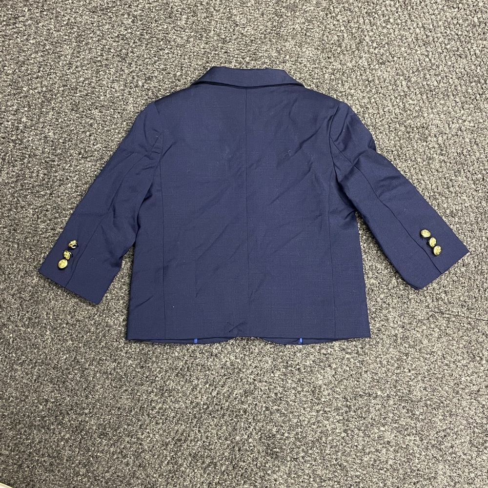 Janie and Jack Navy Blazer with Gold Buttons Baby Boys NWT size 6-12 months - Picture 5 of 5